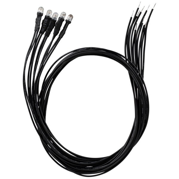 Main product image for 5 Pack 12 Volt Warm White LED Lead Lamp for Marantz 070-130